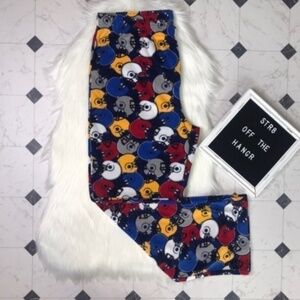 NWOT microfleece helmets pajama/lounge pants XL